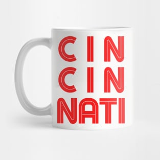 Cincinnati Retro Mug